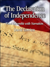 The Declaration of Independence Concert Band sheet music cover